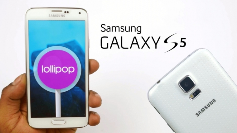 Android Lollipop in Samsung Galaxy S5