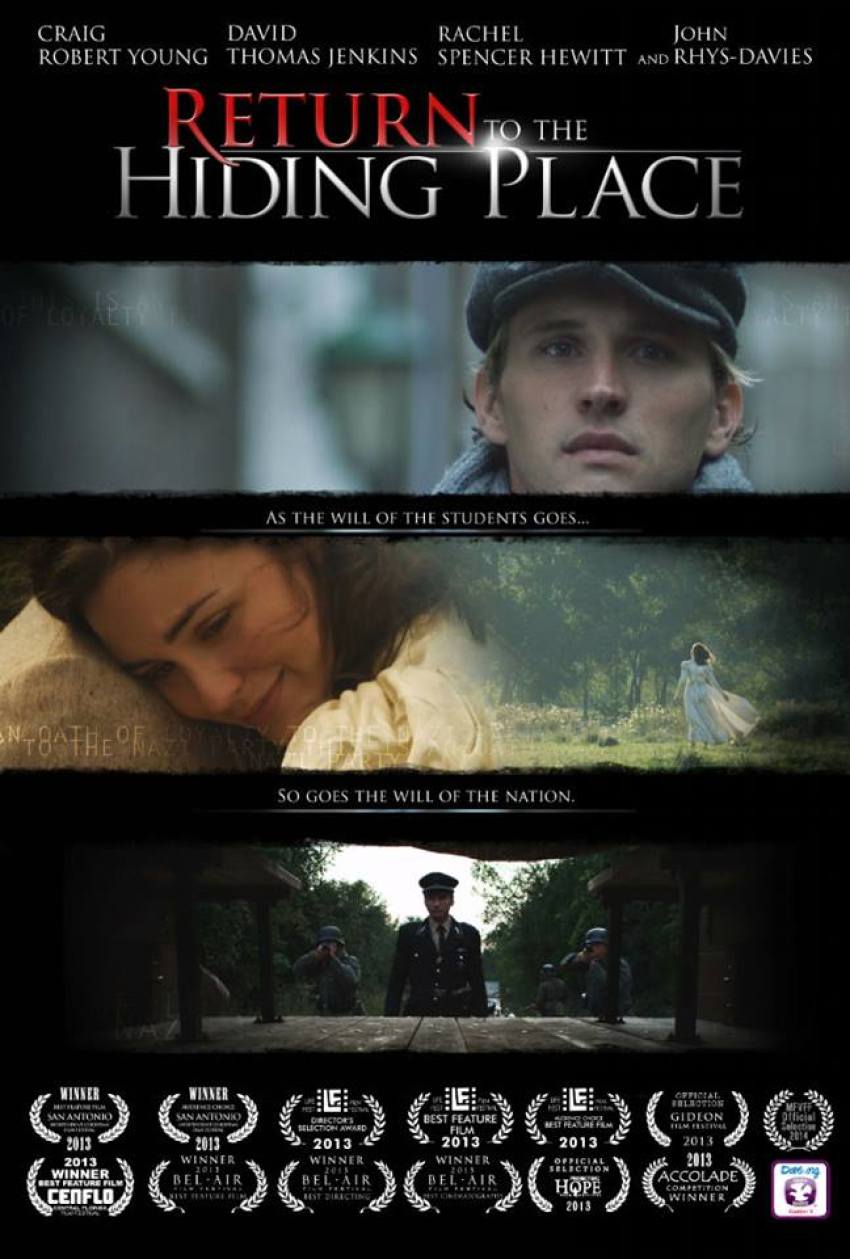 "Return to the Hiding Place" poster, set to be released on March 6, 2015.