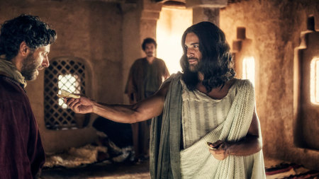 A scene from the new NBC series, "A.D.: The Bible Continues," which airs on 12 consecutive Sundays beginning Easter weekend 2015.