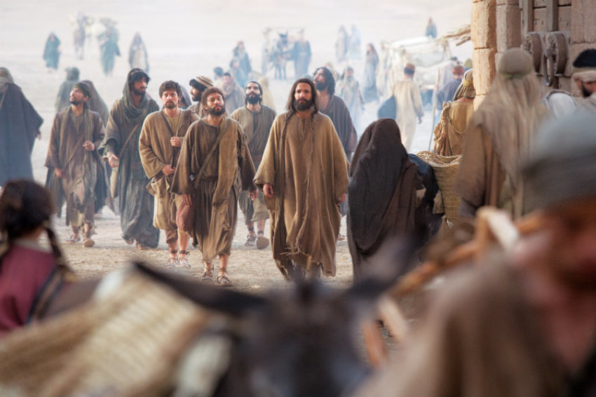 Haaz Sleiman as Jesus of Nazareth in National Geographic Channel's 