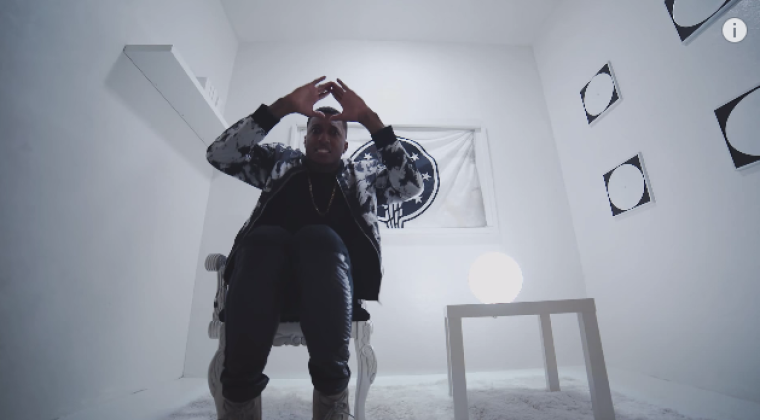 Lecrae Makes Triangular Hand Gesture
