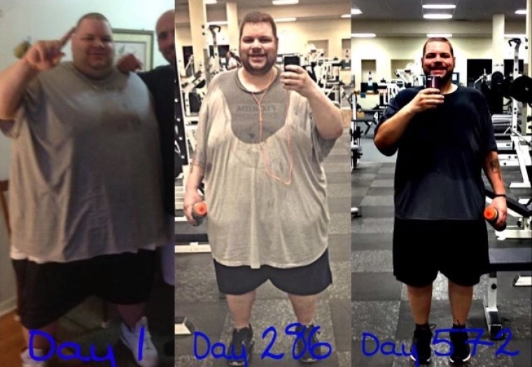 man loses weight and changes his life 
