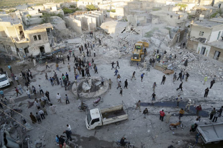 Barrel bombs Syria