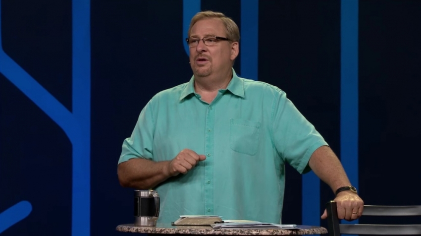 Credit : (Screengrab Saddleback Church)