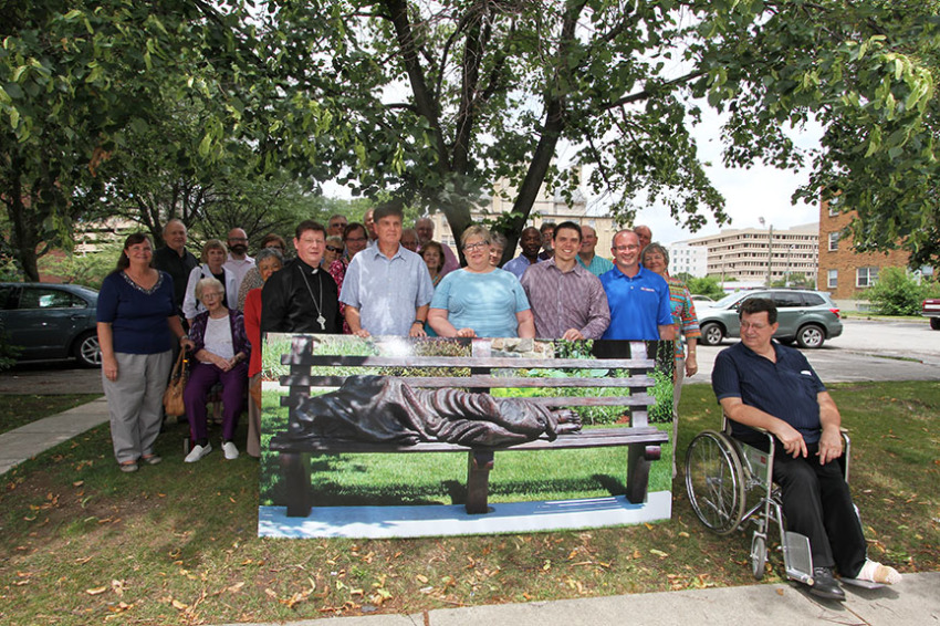 A group of people seeking to raise funds to install a