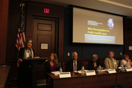 Congressional briefing on the health crisis of pornography