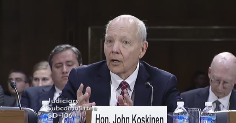 IRS Commissioner John Koskinen