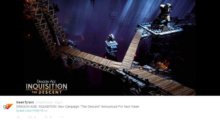 Dragon Age: Inquisition The Descent