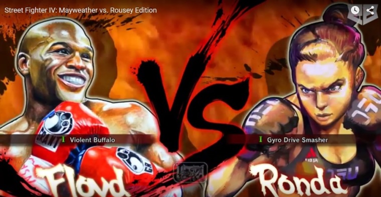 Ronda Rousey, Floyd Mayweather Jr., Street Fighter IV