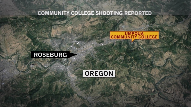 Oregon Umpqua Community College shooting