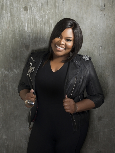 Tasha Cobbs will perform with Erica Campbell at Soul Train Awards 2015 at the Orleans Arena in Las Vegas, Nevada on November 6, 2015.
