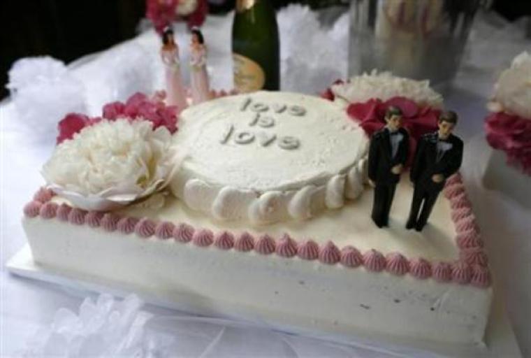 Same-sex Wedding Cake
