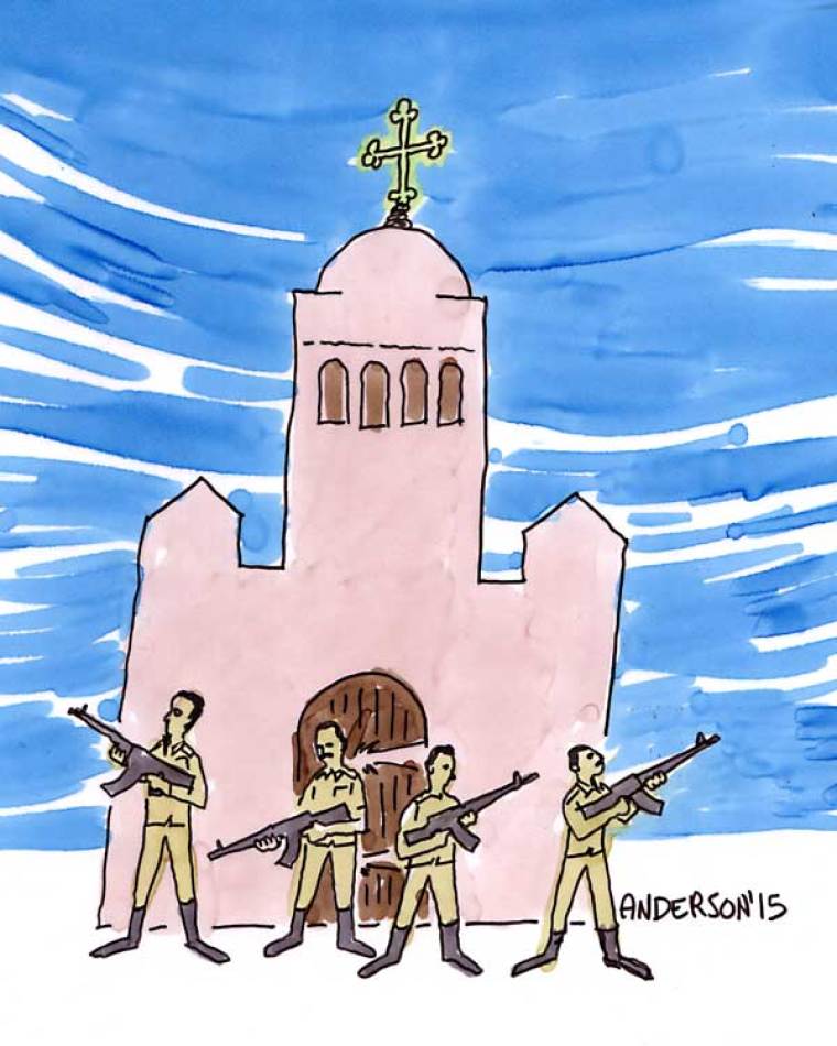 Middle Eastern Christians Take Up Arms