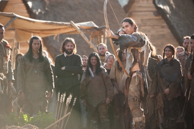 A scene from National Geographic Channel miniseries "Saints & Strangers."