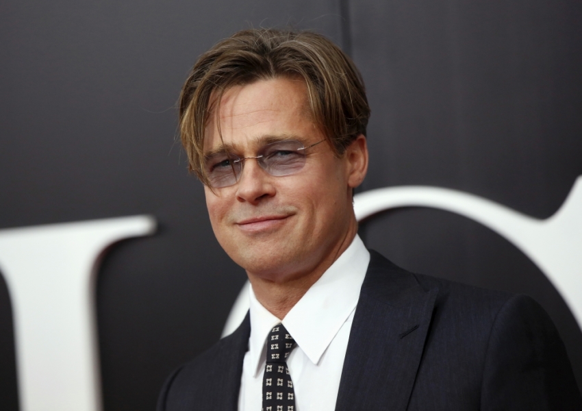 Cast member Brad Pitt poses on the red carpet at the premiere of "The Big Short" in New York, November 23, 2015.
