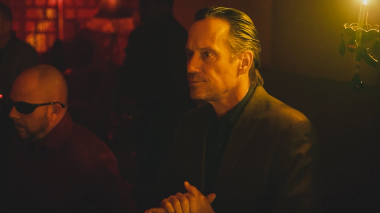 From the film "Caged No More" actor Kevin Sorbo as the evil father Jack DuLonde.