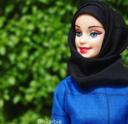barbie doll in hijab
