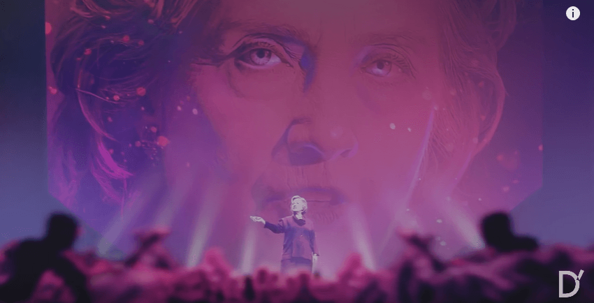 A scene from the trailer for the Dinesh D'Souza film