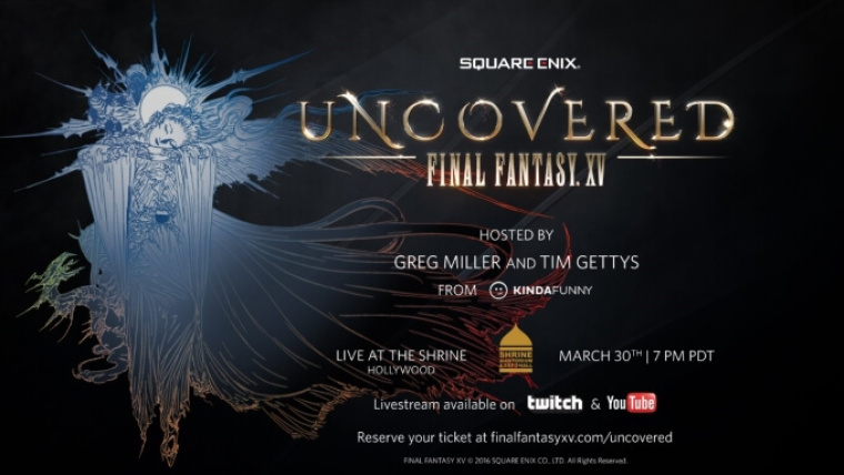 “Final Fantasy XV” Uncovered event
