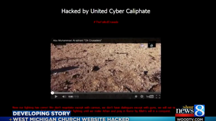Church Site Hacked