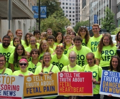 Pro-Lifers Rally Outside ABC News to Demand Fair Coverage of Abortion