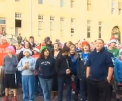 Entire Ohio Town Puts on Early Christmas Party for 13-Year-Old Before He Dies of Brain Cancer, Mayor Says 'God Is Watching Over Him'