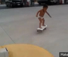You Won't Believe What This 2-Year-Old Can Do on a Skateboard! (VIDEO)