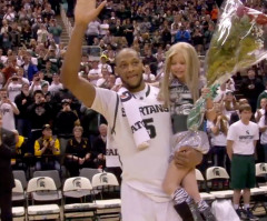 See the Heartwarming Friendship Between a College Basketball Star and an 8-Y-O Girl Fighting Cancer (VIDEO)