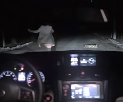 You Won't Believe What Happens After This Woman Hits a Dog With Her Car (VIDEO)