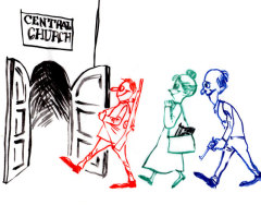 Guns In Church?!