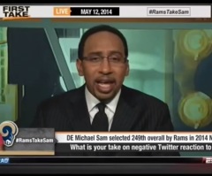Reacting to Gay Kiss During NFL Draft Should Not Get You Fined and Suspended, Says ESPN's Stephen A. Smith (VIDEO)