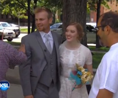 When the Homeless Showed Up at Their Wedding Dinner, This Couple Was Thrilled! Their Beautiful Gesture Will Inspire You (VIDEO)
