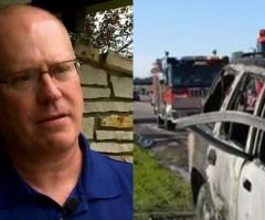 'Superhuman' Good Samaritan Bends Car Door in Half With Bare Hands to Save Stranger From Fiery Death (VIDEO)