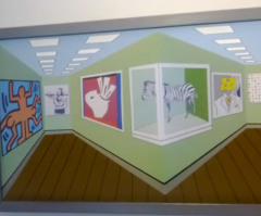 This Amazing Painting by Brian Weavers Will Mess With Your Eyes and Your Mind (VIDEO)