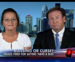 Did Saying 'Have a Blessed Day' Cause a Woman to Lose Her Job?