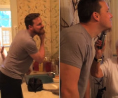 Guy Promises to Shave Beard When Grandma Turns 100 - See Her Big Birthday Present!