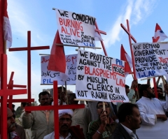 Church of Pakistan Confirms Christian Couple Was Burned Alive by 1,500 Muslims Over Rumor They Ripped Pages From Quran