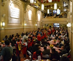 Faith-Based Charity Bowery Mission Hosts 135th Thanksgiving Day Tradition of Feeding New York City's Homeless