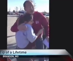 Struggling Waitress Receives the Tip of a Lifetime During the Holiday Season