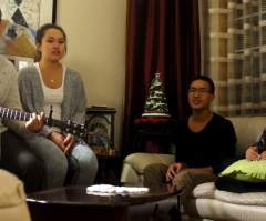 Family Sings 'Lord I Need You' as Their Grandmother's Birthday Gift