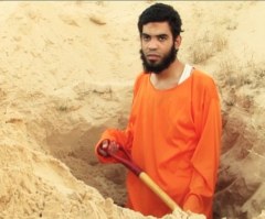 ISIS Prisoner Forced to Dig His Own Grave Before He's Shot Execution Style