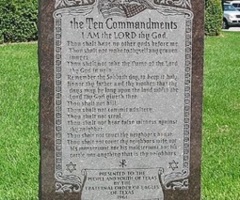 Oklahoma Attorney General Battles Atheists to Keep Ten Commandments on Capitol Grounds