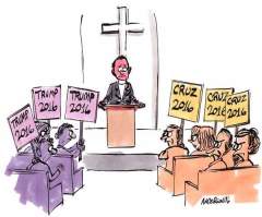 When Politics Divides the Faithful