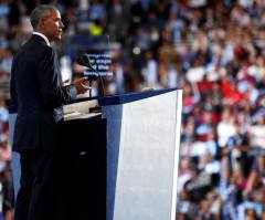 Barack Obama Calls Trump 'Self-Declared Savior,' Not a Republican or Conservative