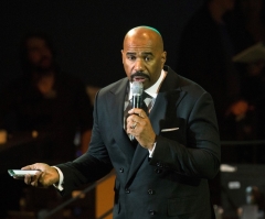 Steve Harvey Declares 'Thanks Be to God' After Emmy Award Wins