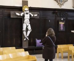 Congregants Upset Over 'Crucified Stormtrooper' at Church's 'Stations of the Cross' Exhibit