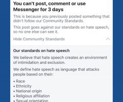 Facebook Bans Activist Mommy Again for 'Hate Speech,' Claims It Was 'Mistake'