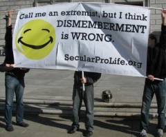 How many atheists are pro-life?