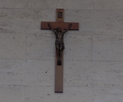 80-y-o crucifix removed from city council chamber to 'reaffirm' secularism