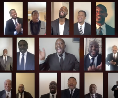 NFL Players Choir performs ‘This Little Light of Mine’ for American Cancer Society